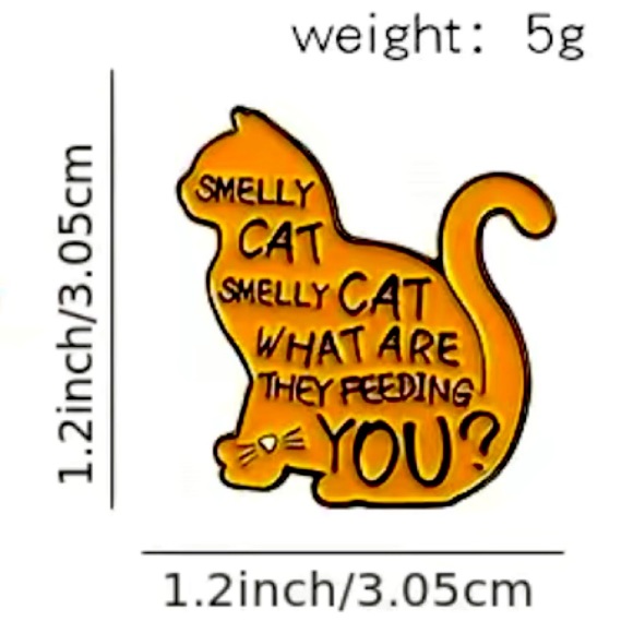 Friends Smelly Cat Pin - Picture 4 of 6